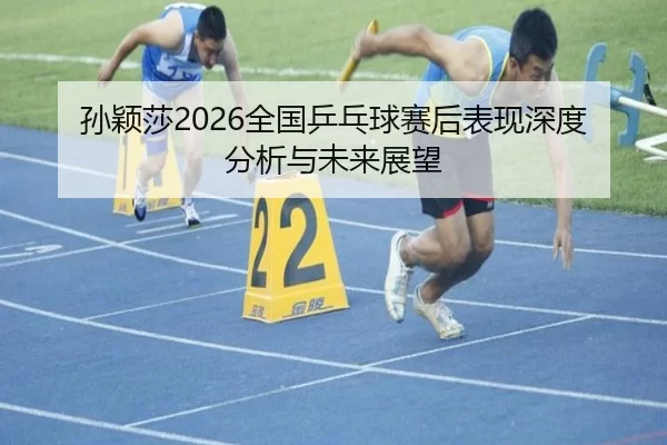孙颖莎2026全国乒乓球赛后表现深度分析与未来展望